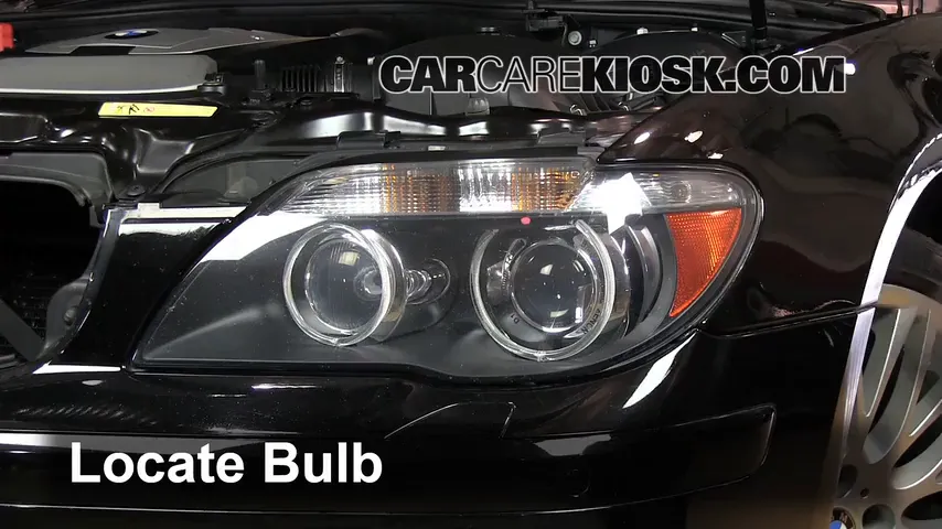 2007 BMW 750Li 4.8L V8 Lights Turn Signal - Front (replace bulb)